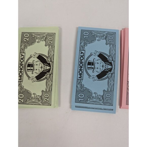 Monopoly House Divided Edition 2019 Game Replacement Money Currency Set - Picture 3 of 13